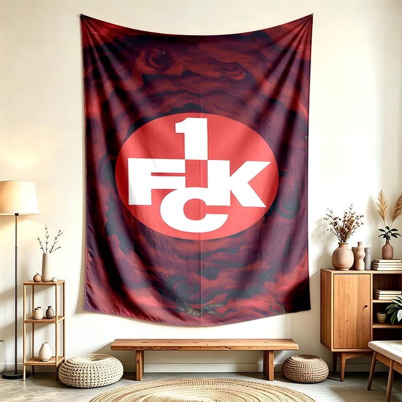 1. FC Kaiserslautern (1) Tapestry Suitable For Decorating Homes Dorms And Bedrooms Soft To The Touch And A Perfect Gift For Friends And Family