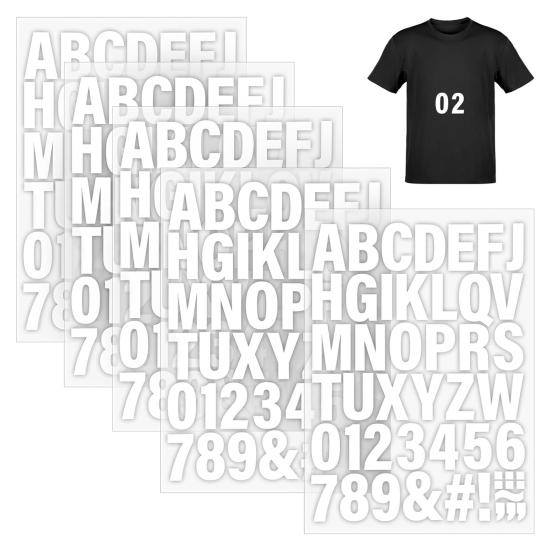 Термонаклейки Буквы Термоперенос Буквы Виниловые самодельные Алфавиты Термонаклейки Буквы для спортивных майок Футболки Печать слоганов