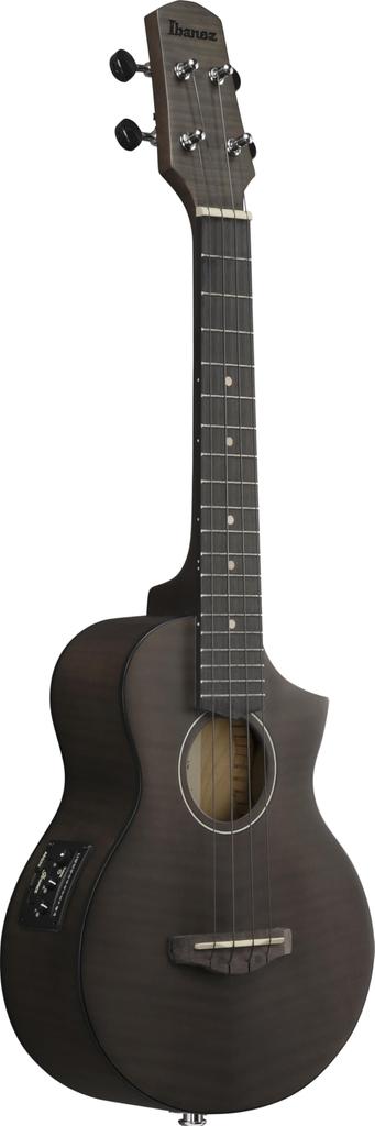 Ibanez Electric Ukulele Ice Concert-size [Black Flat] UEW12E-BIF