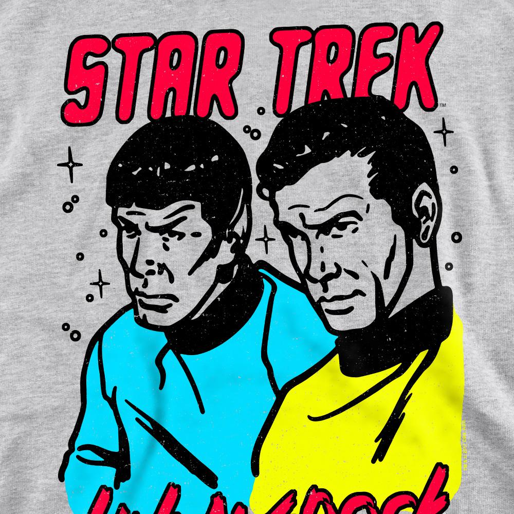 STAR TREK Толстовка унисекс для взрослых Kirk & Spock