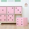 Boîte de rangement DICE rose 3