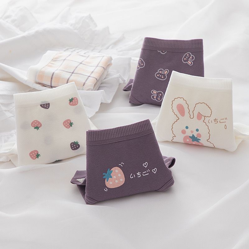 5pc Girls Underwear for Women Panties Briefs Ladies Underpants