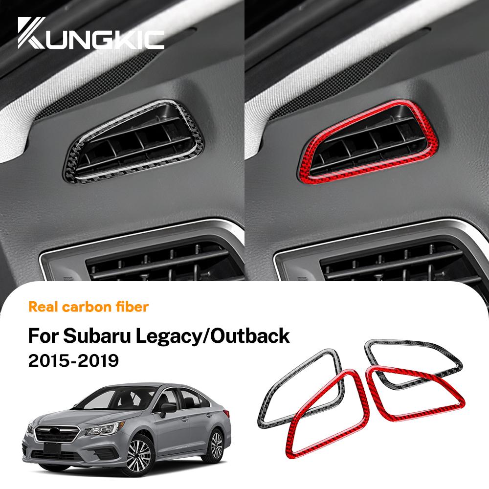 Наклейка из настоящего мягкого углеволокна для Subaru Legacy Outback 2015 2016 2017 2018 2019 LHD RHD Отделка панели приборов автомобиля