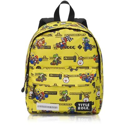Рюкзак Mario Kart Kids Mario Luigi Goods Большая емкость B5 Storage Желтый F [Заглавная роль]
