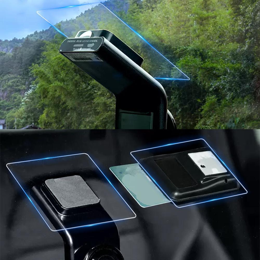 Электростатическая наклейка на автомобильное стекло, прозрачная, бесследная, двухсторонняя, сильная вязкость, электростатическая наклейка для кронштейна