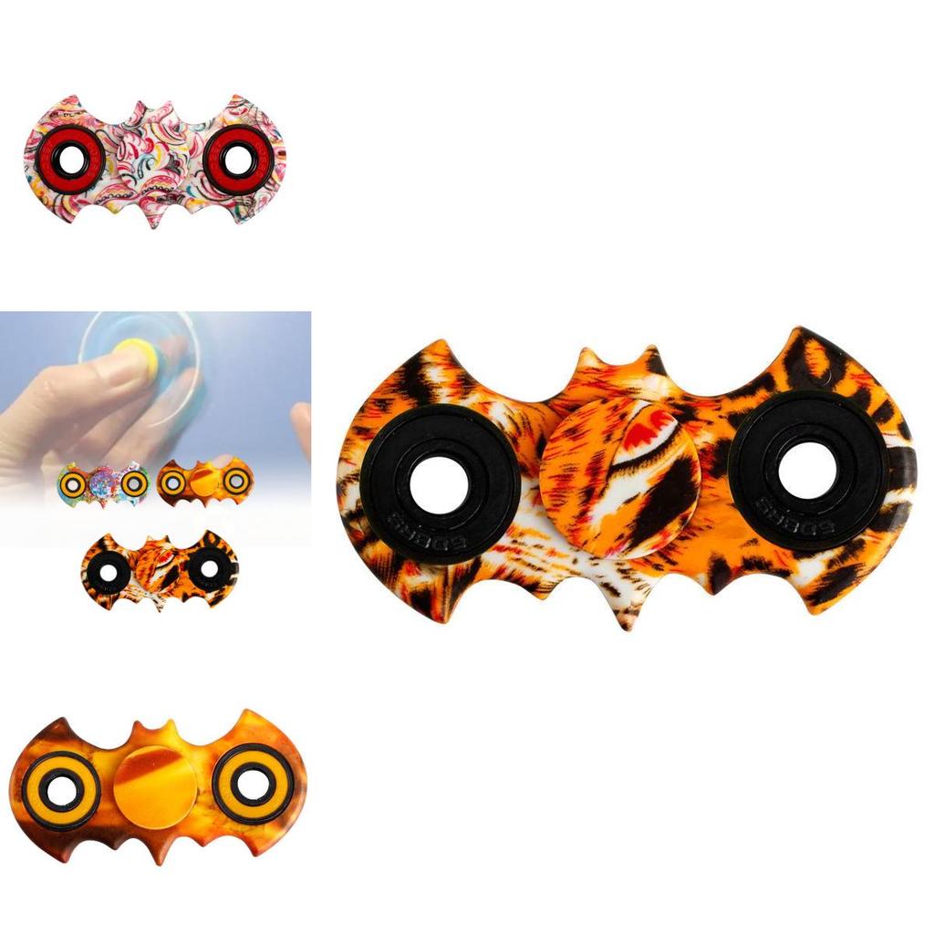 High-quality Batman Fingertip Gyro Abs Stainless Steel Material Colorful Hand Spinner For Stress Relief