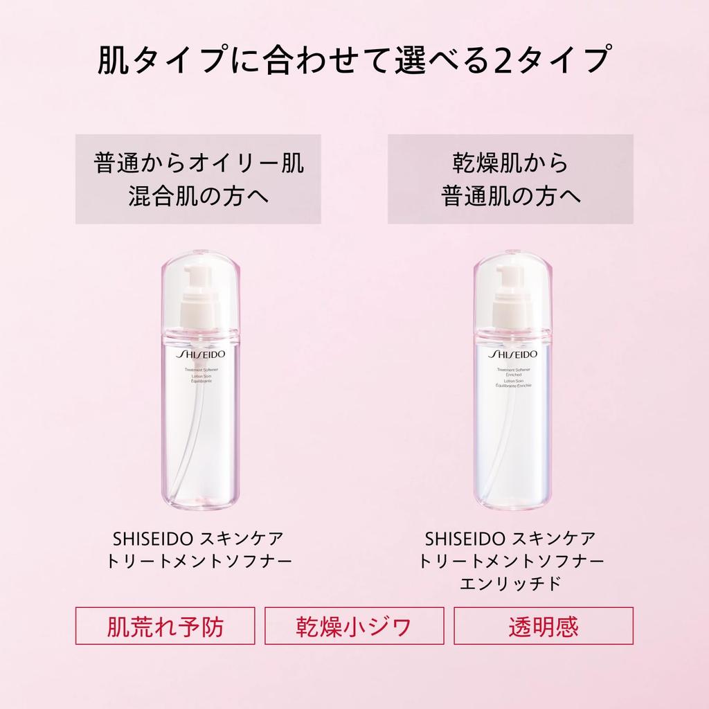 SHISEIDO Skincare Treatment Softener 150mL Texture Refreshing Green Floral Scent Dryness Relief Shiseido Toner/Lotion Milk/Lotion Brightening,