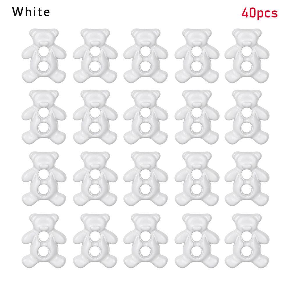 Craft Bear Pattern Decoration DIY Doll Clothes Mini Buttons Clothing Sewing Buckle Metal Buckles
