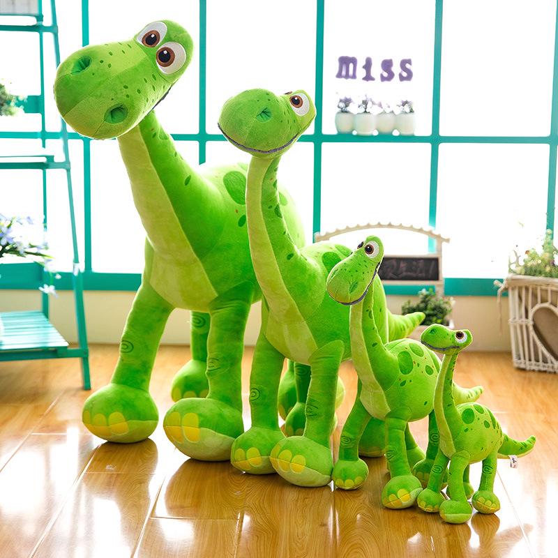 35/50/75/100Cm Giant Brachiosaurus Plush Toys Large Realistic Stuffed Dinosaur Doll Soft Sleep Comfort Companion Birthday Gifts
