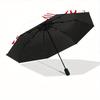 1pc Dragon Phoenix Automatic Open/close Folding Umbrella, Compact Portable Travel Umbrella, Durable Construction yy250809117