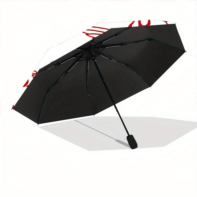 1pc Dragon Phoenix Automatic Open/close Folding Umbrella, Compact Portable Travel Umbrella, Durable Construction yy250809117