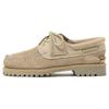 Nonnative X  3-Eye Slip-Resistant Durable Comfortable Trendy Versatile Boat Shoes Men Shoes Light-Beige A6BKV-X19