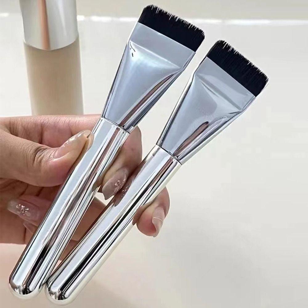 Bare Skin Korean Foundation Brush Korean Concealer Brush Flat Head  Makeup Facial Mask