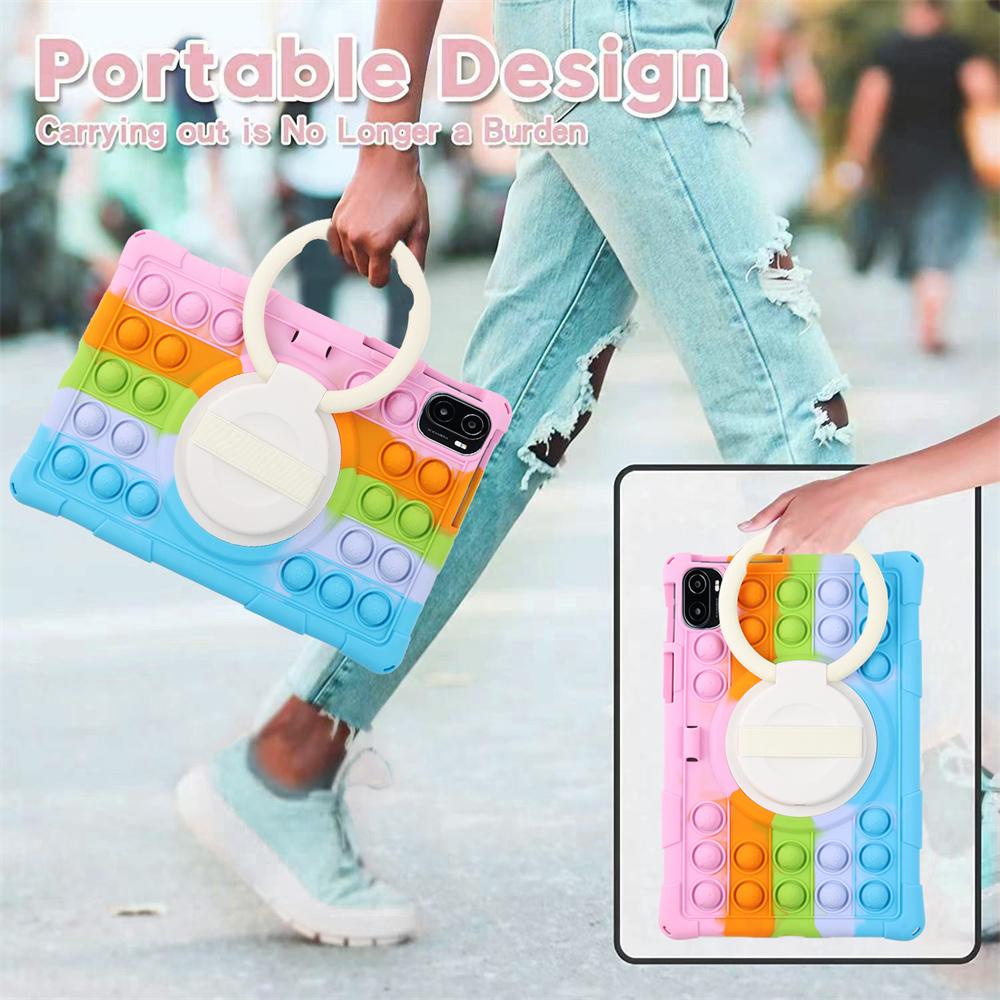 Kids Shockproof Case for Samsung Galaxy Tab A8 SM X200 X205 S7 S8 T870 X700 A7 Lite S6 S6 Lite 2020 2022 Silicone Cover Case