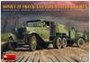 MiniArt Масштаб Советский грузовик Тип ААА Полевая Пластиковая модель МАЗ-5257 1/35 2-тонный (с кухней)