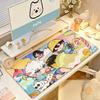 Anime L-link Click Cartoon Cute Mouse Pad Anti Slip Rubber Edge Locked Thickened Laptop Gaming Desk Mat
