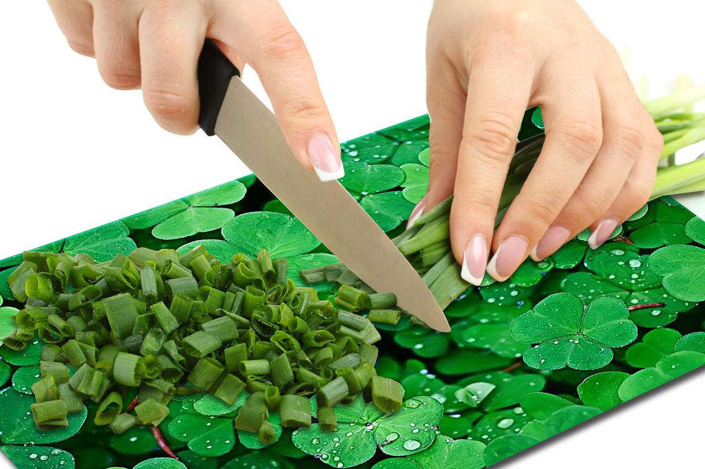 GLASS BOARD PANEL TABLETOP 40x52 GREEN