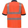 Hi-Vis Short Sleeve Polo Shirt / Mens Workwear
