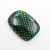 Lab-Created Opal Loose Gemstone Boulder Doublet Cushion Cut 14.80 ct for Jewelry Making and Crafts