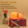 Doudou Duck Silicone Night Light - Baby Sleep Aid & Eye Protection Lamp