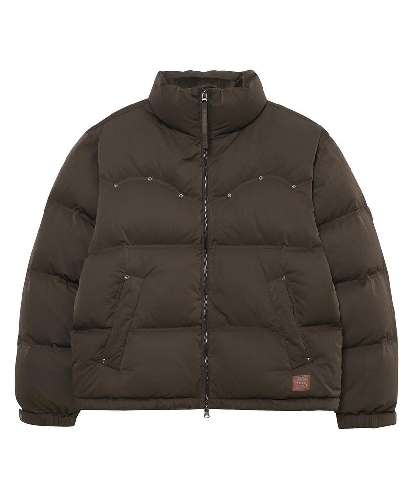 SUPERDRY Western Down Jacket Dark Brown