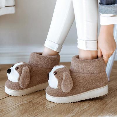 Теплая хлопковая обувь. Мужская и женская домашняя сумка с хлопковыми тапочками. Нескользящая обувь на платформе.