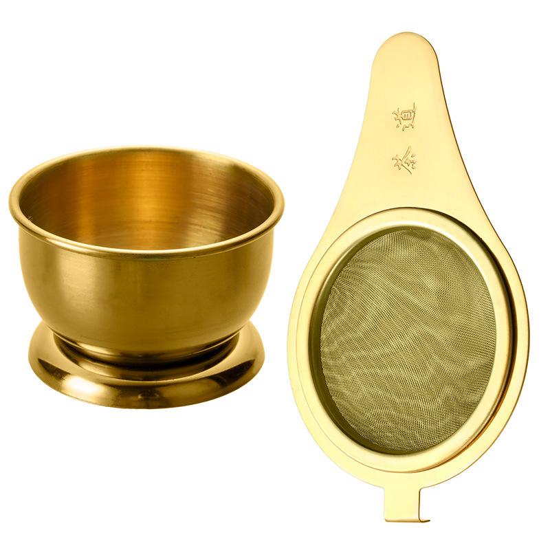 Набор ситечек для чая из нержавеющей стали 304, японский чайный фильтр, ситечко для листьев и специй, кухонные принадлежности