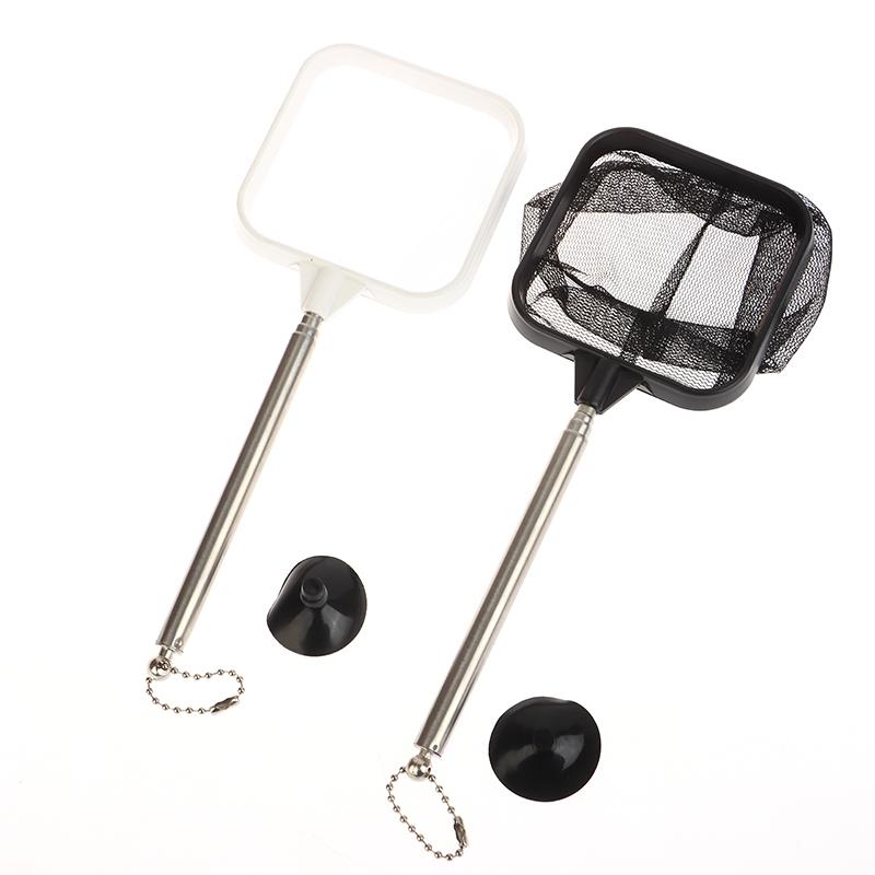 Рыболовный сачок, устойчивый к коррозии, портативный, из нержавеющей стали, телескопический, рыболовная сеть, аксессуары для аквариума