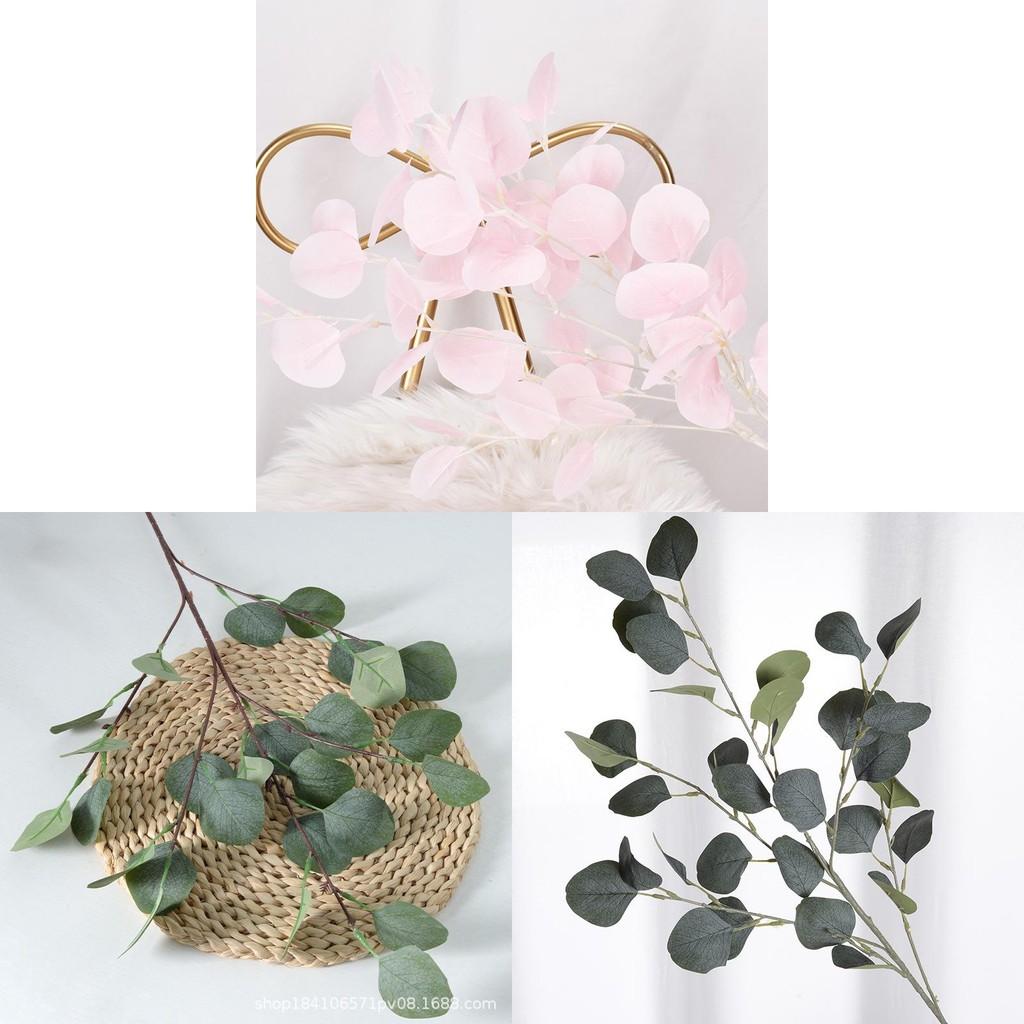 Leaves Artificial Eucalyptus Robusta Smith For Wedding Party Decor