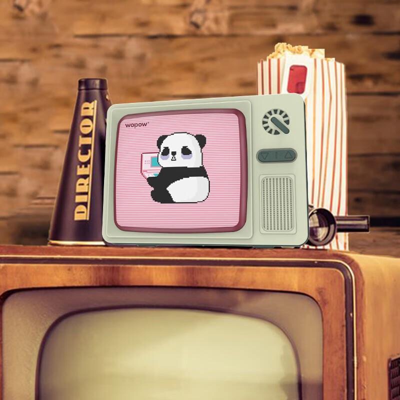 Ретро Bluetooth-колонка WOPOW Panda TV
