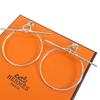 HERMES H114504B 00 Серьги Серебро925 Женские