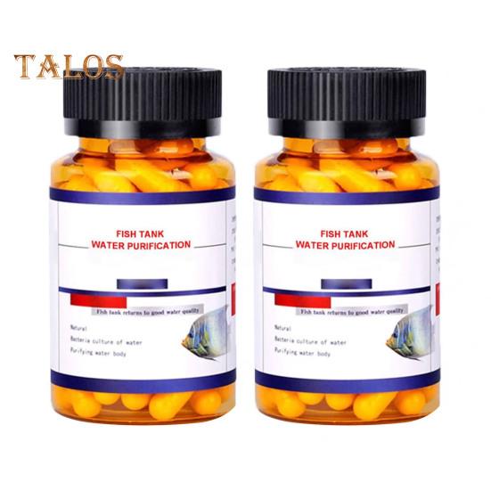 1/2 бутылки капсулы для очистки воды в аквариуме Мощная капсула для очистки воды в аквариуме для удаления всех видов мутности из воды в аквариуме