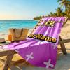 Wow! Wow! Wubbzy Customize Your Name Beach Towel High Absorbency & Quick-Dry Suitable for Swimming Gym Camping Yoga Vacation