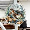 Sparkling Finish  Painting Kits Special Shaped  Art  Coastal Window Decor