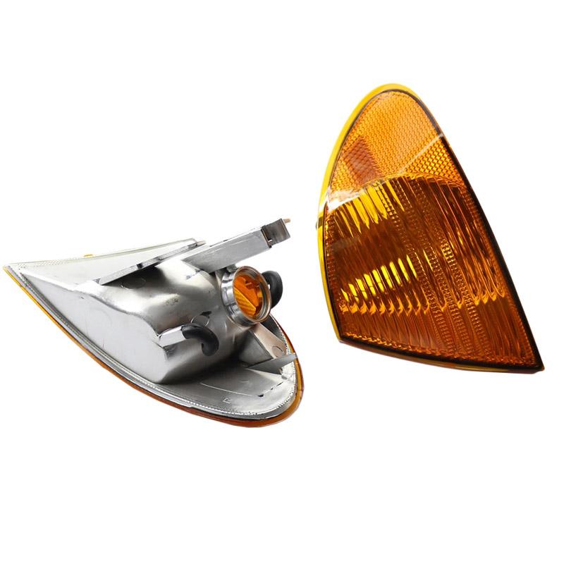 Car Front 63136902765 Left Turn Signal Indicator Corner Light Housing Without Bulb Fit For BMW 3 Series E46 Sedan 1999 2000 2001Turn Signal 2