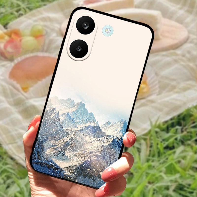 Чехол для Xiaomi POCO X8 Pro Funda Coque для Redmi Turbo 5 5G Матовый Модный Мягкий Силиконовый Задняя Крышка Защита Камеры