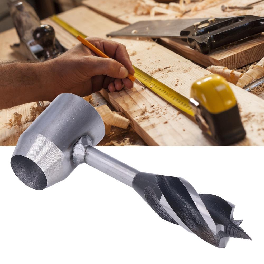 Protective Bag Manual Auger Drill Bit 25mm Hand Hole Maker Hand Auger Wrench For Woodworking