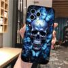 Чехол для телефона с изображением черепа и цветка для iPhone Samsung Galaxy Redmi Xiaomi Oppo OnePlus Note SA 7 8 9 10 11 12 13 14 20 21 22 23 53 54 Pro Max Plus Ultra