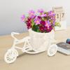 Rattan Bicycle Flower Basket Decorative Bike Planter New Woven Flower Basket  Indoor Decoration