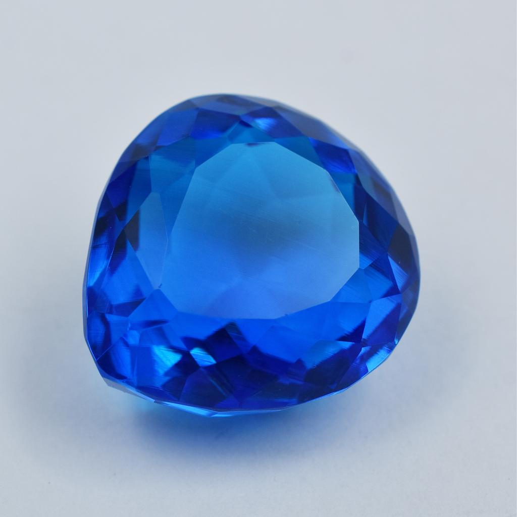 72.40 Carat Natural Blue Tanzanite Pear Shape CERTIFIED Loose Gemstone