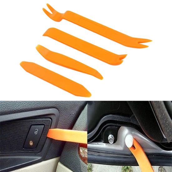 4Pcs Portable Car Auto Door Panel Trim Dash Radio Audio Pry Removal Tool