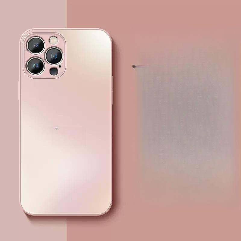 Подходит для Apple 15promax Чехол для мобильного телефона AG, устойчивый к царапинам, матовое стекло, iPhone14, полный комплект, защитный силиконовый мягкий край