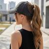 Hip Hop Empty Top Hat Solid Color Sun Protection Peaked Hat Vintage Washed Baseball Cap  Outdoor