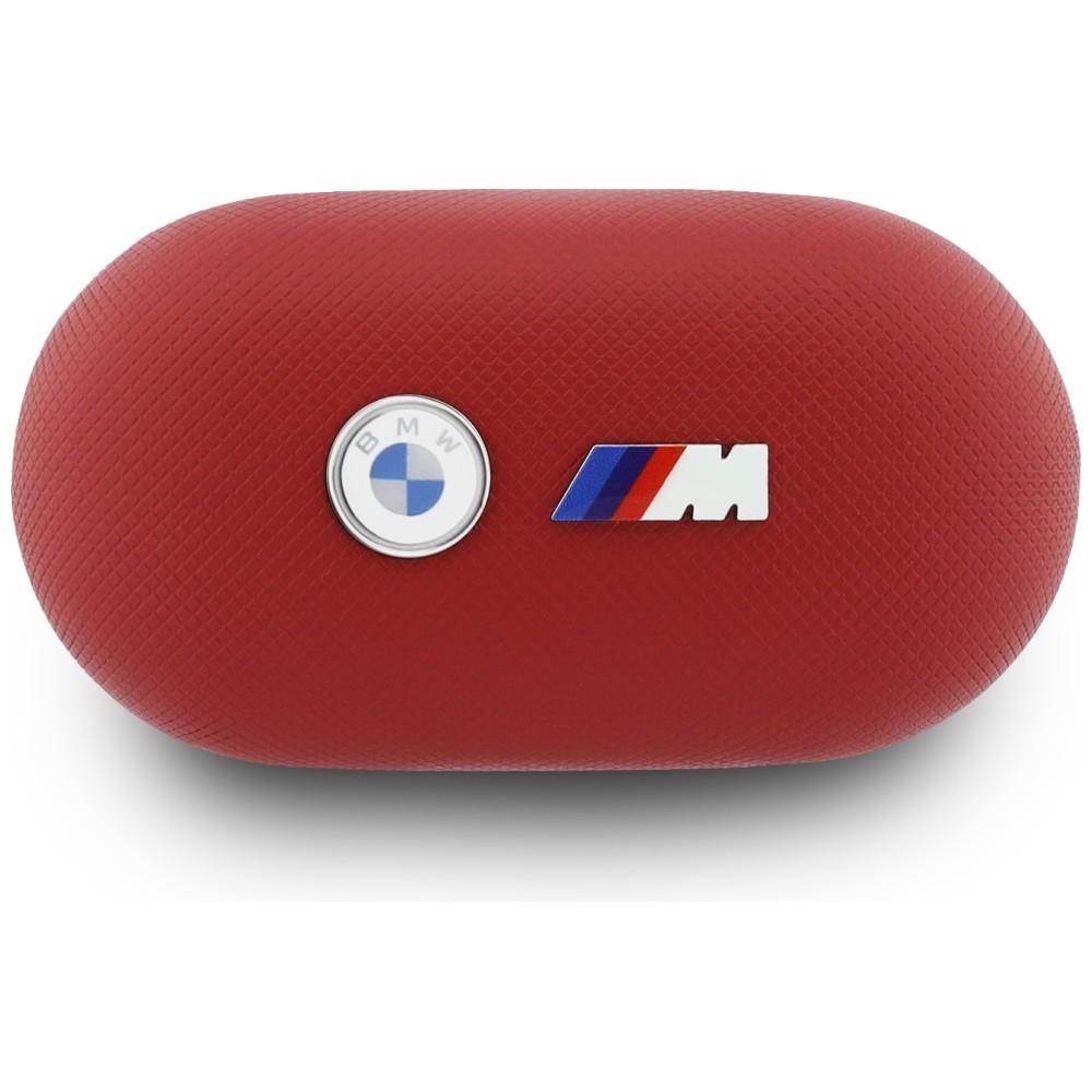 Słuchawki Bluetooth Tws Bmw M Metal Logo Enc Czarwony