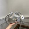 Bow Chain Small Bag Women'S Spring And Summer Niche Design Commuter Bucket Bag