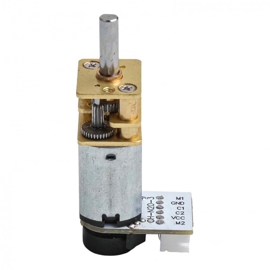 Для N20 Энкодер Металлический Редукторный Двигатель 6В Подходит для Радиоуправляемых Машин и Самолетов