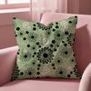 Floral pattern Cushion Cover MultiScene Pillow Cover for Home  Car  Reversible Soft  Durable for Daily Use