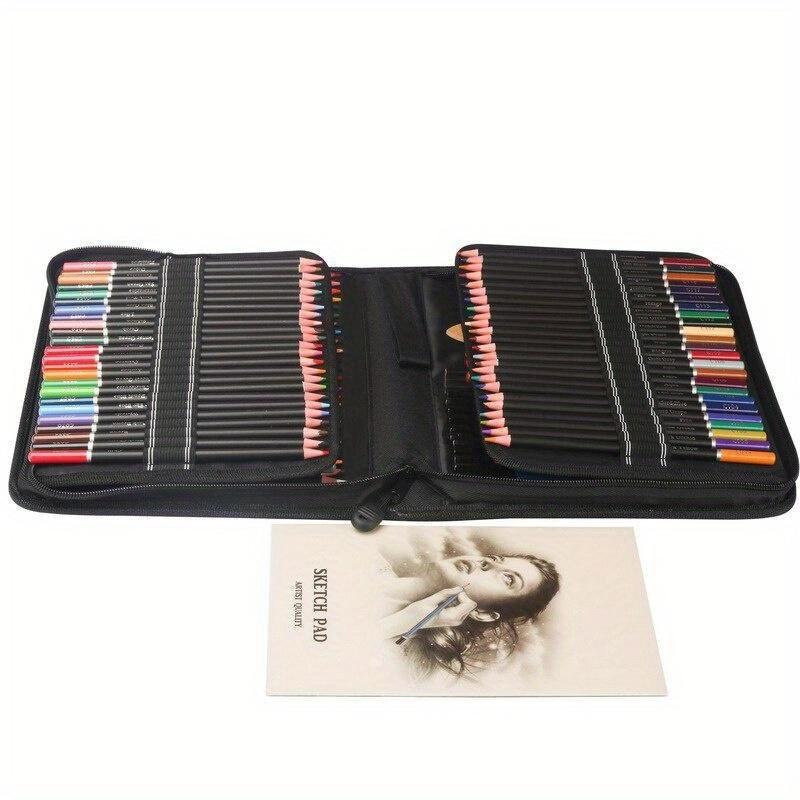 144PCS / Set Oily Colored Pencils Suit Professional Art Brushes Color of Lead Paint Suit