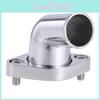 15degrees Bbc Sbc Aluminum Polished Swivel Water Neck Fits Sb Bb For Chevy 327 350 454 396