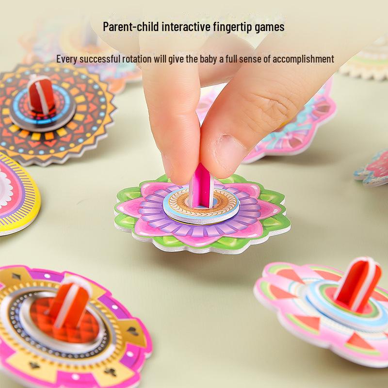 DIY 3D головоломка Гироскоп для детей - красочный подарок для школы своими руками